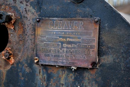 1936 Cleaver Boiler